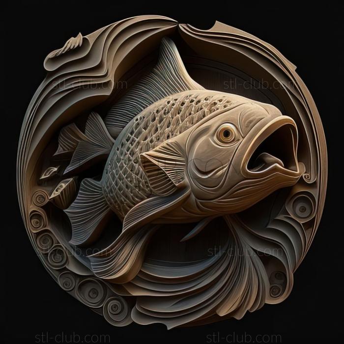 3D model st Meteor fish fish (STL)